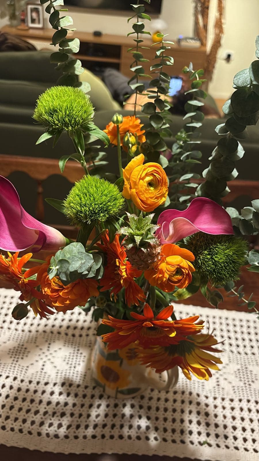 Composição tropical vibrante